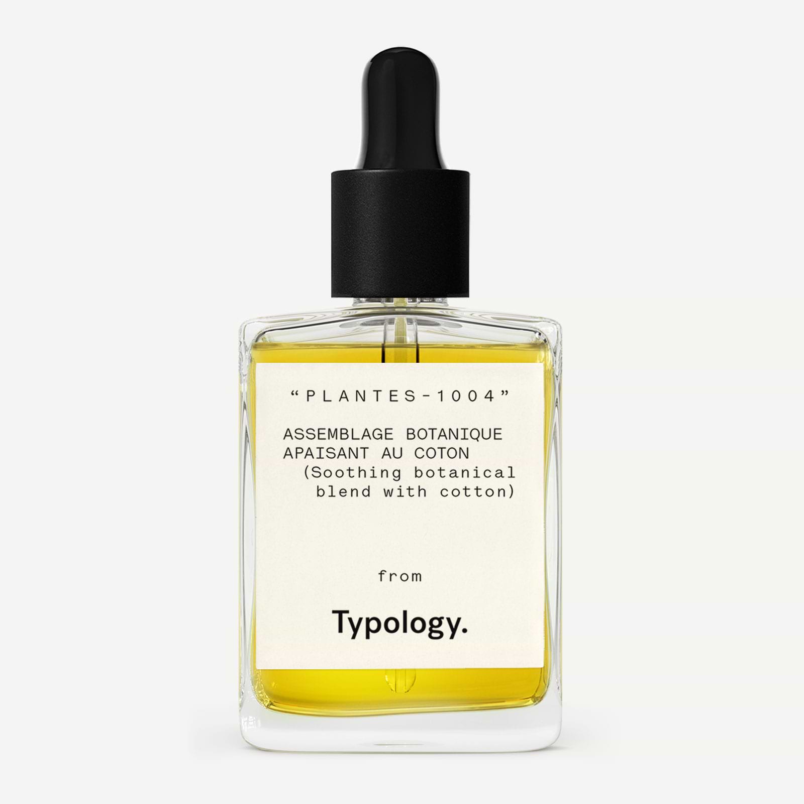 スージング ナイト セラム コットン配合ボタニカルブレンド — Typology