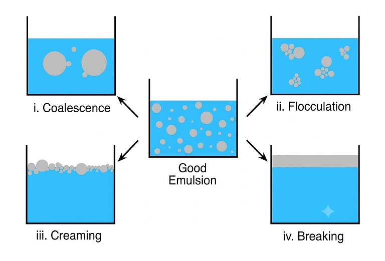 Everything you need to know about cosmetic emulsions. — Typology