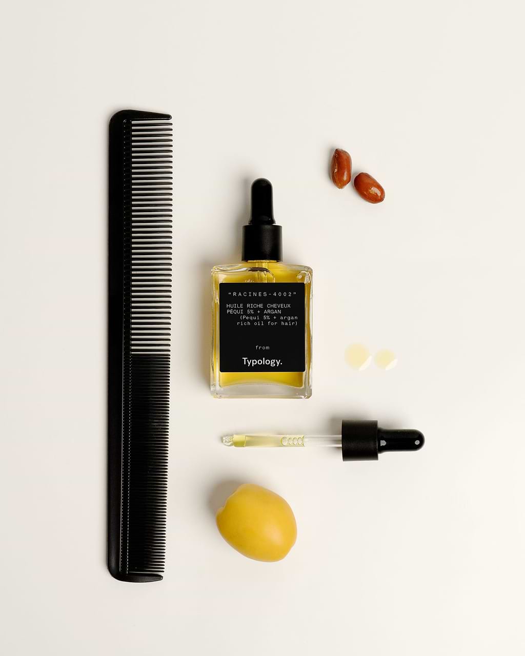 Nourishing Hair Oil Pequi 5% + argan — Typology