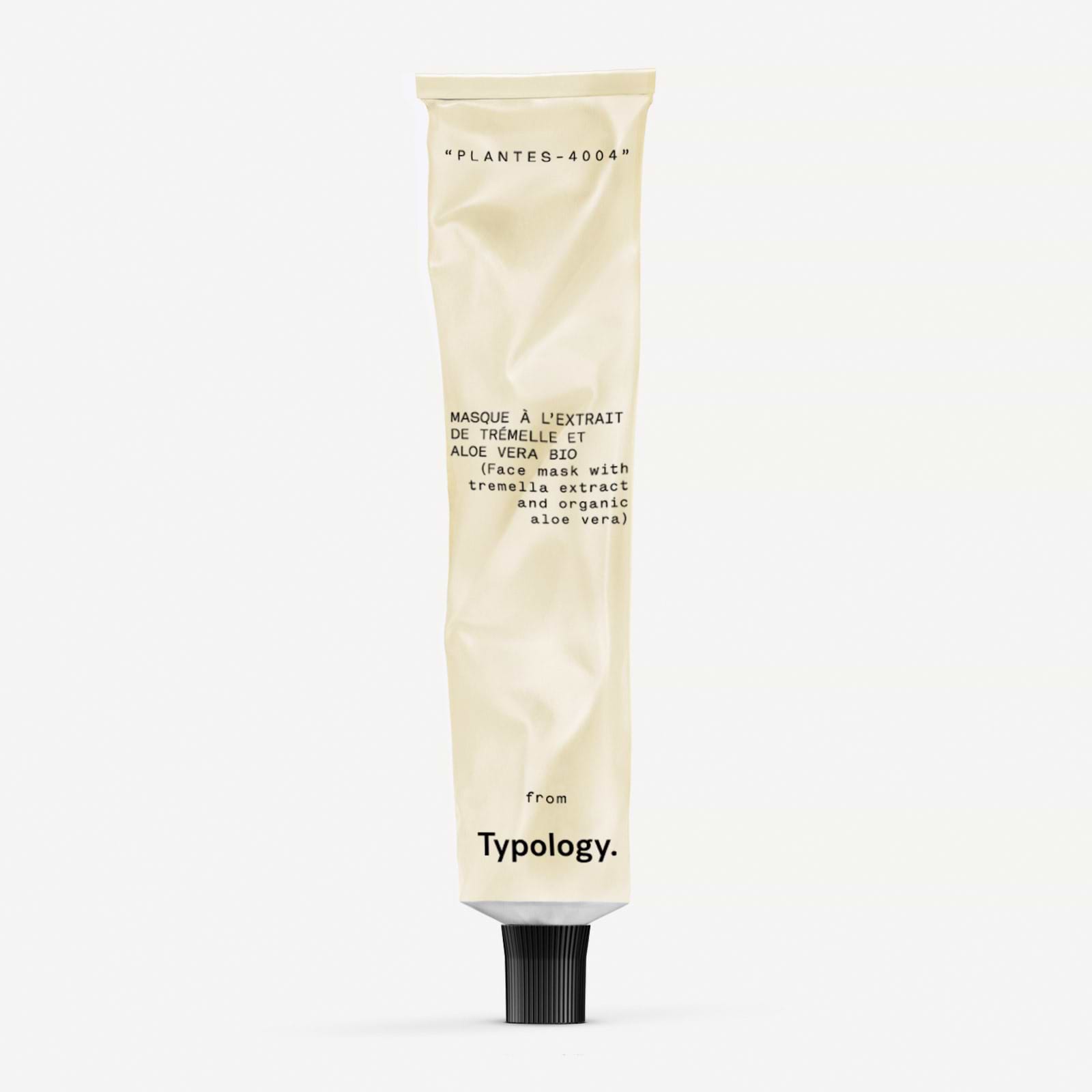 Hydrating and Plumping Face Mask — Typology