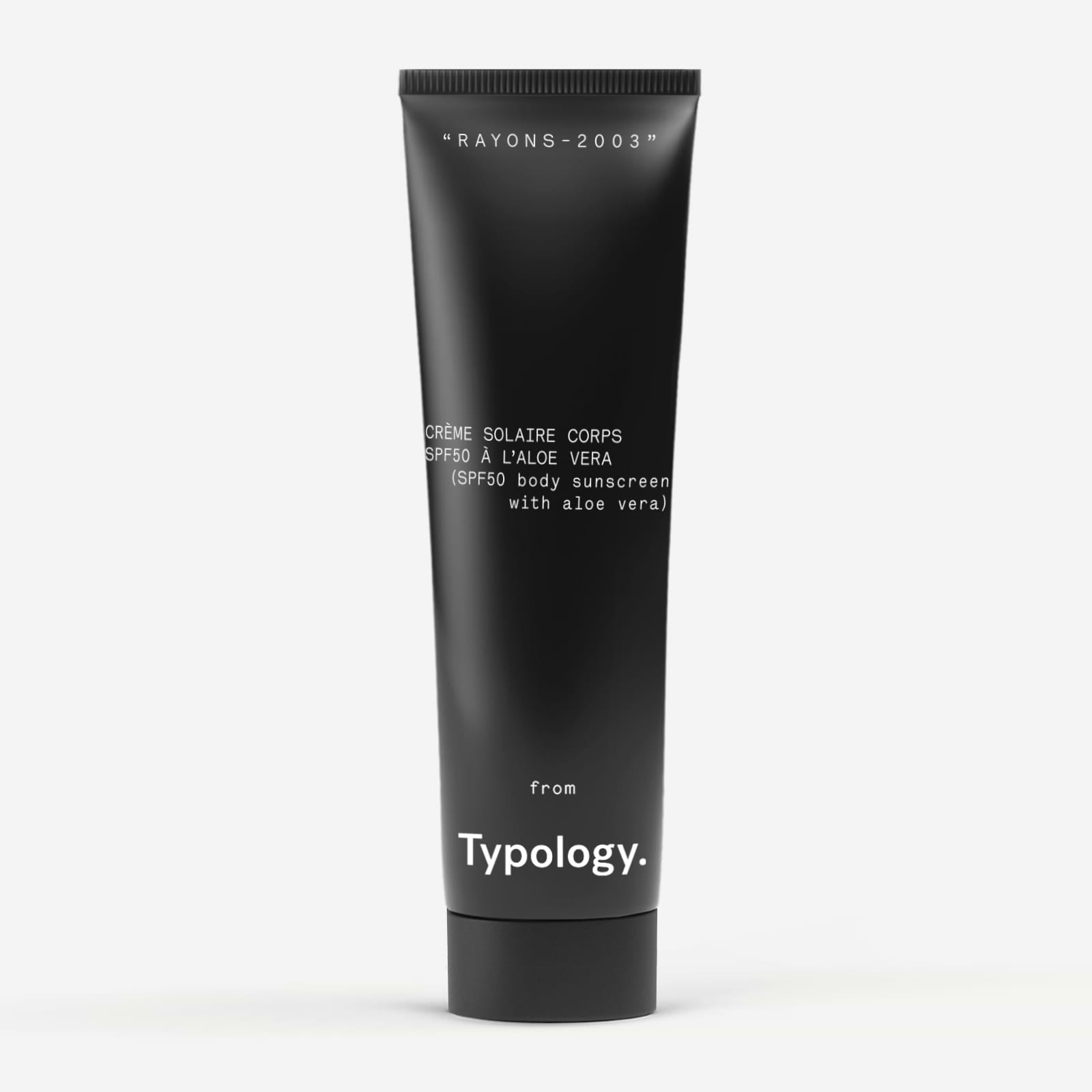 Typology. A50 フェイスクリーム SPF 30 New SPF 50 for Face + Body — Typology