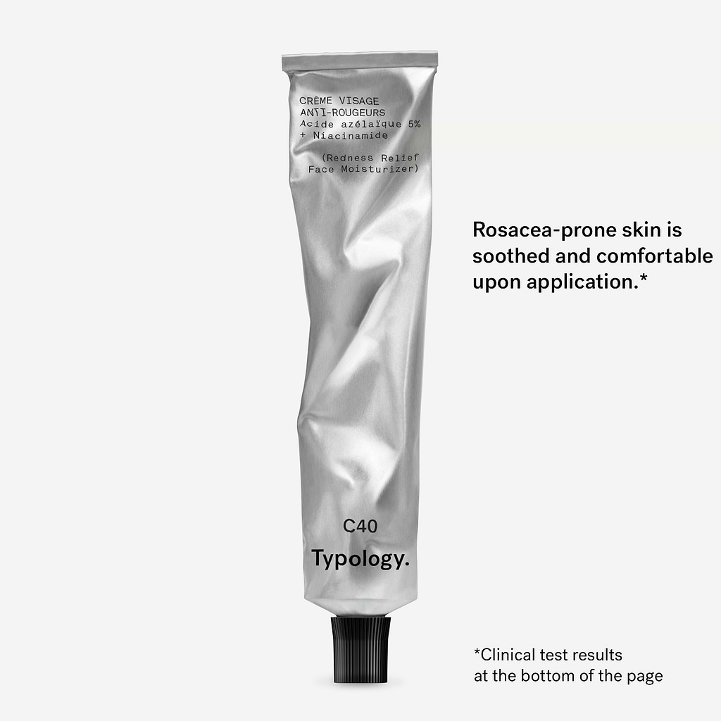 Redness Relief Face Moisturizer C40 by Typology
