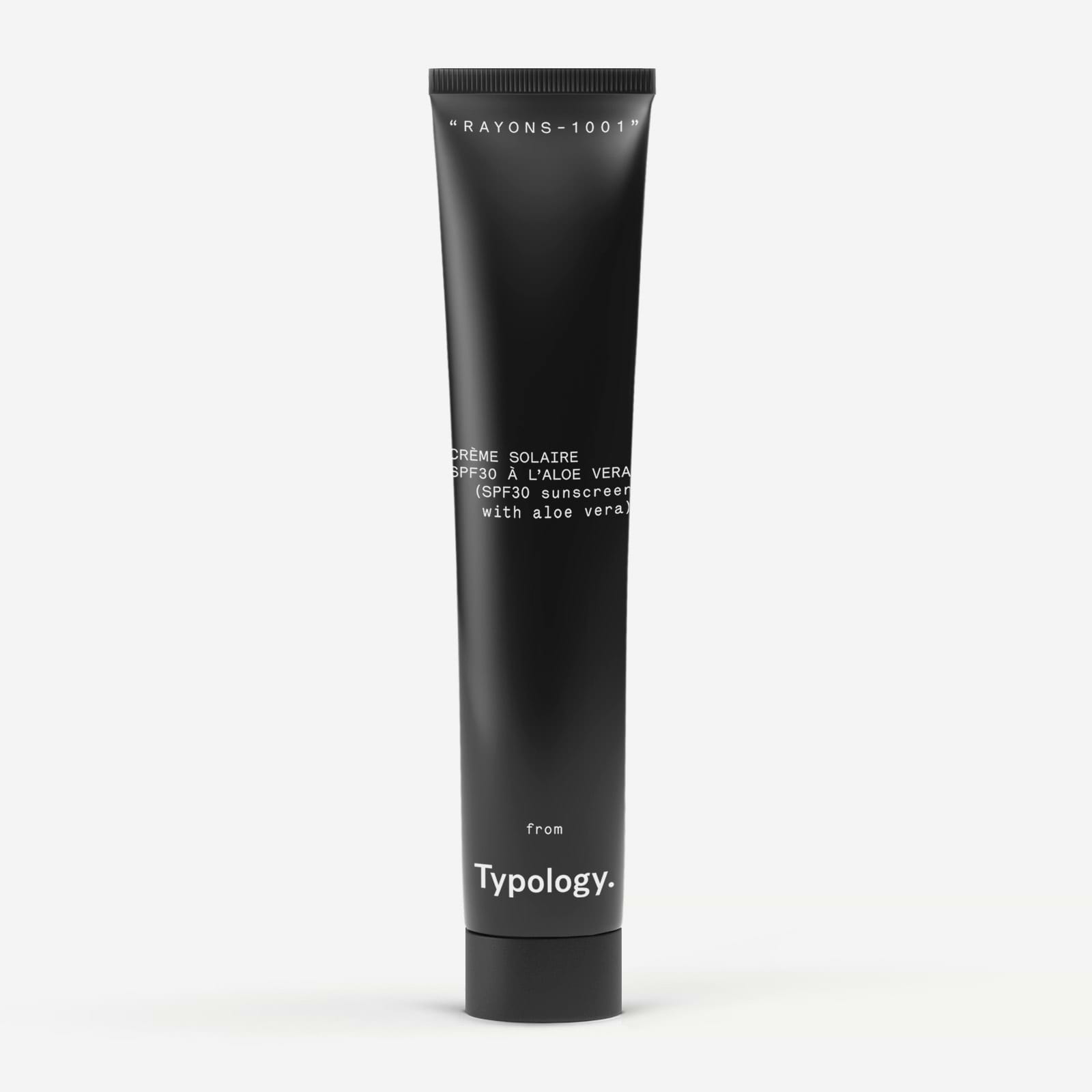 SPF30 face sunscreen — Typology