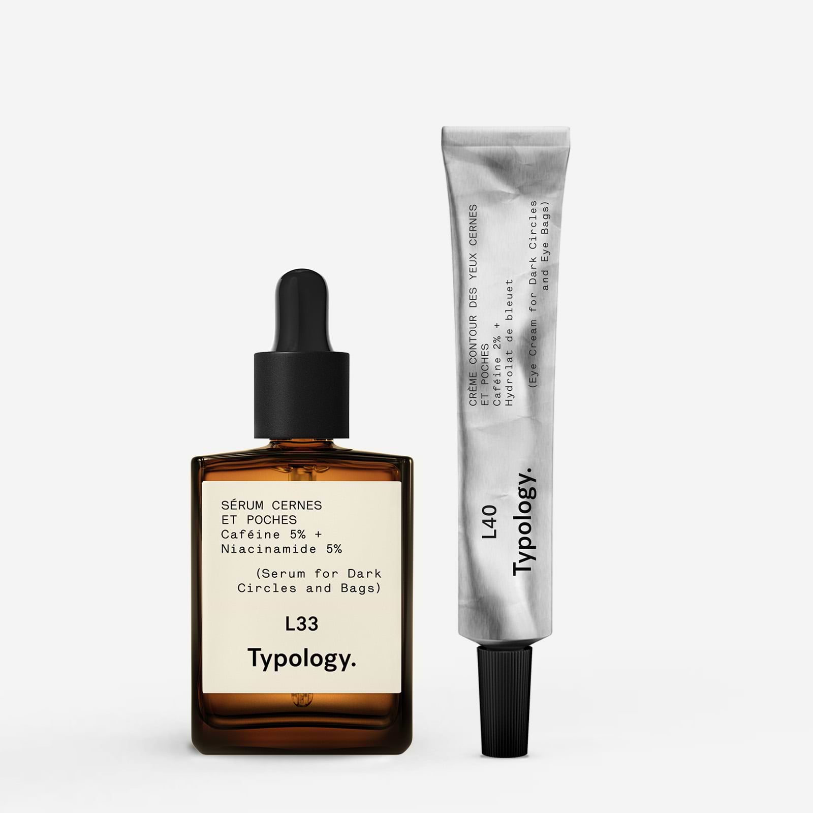 Caffeine Eye Contour Duo — Typology