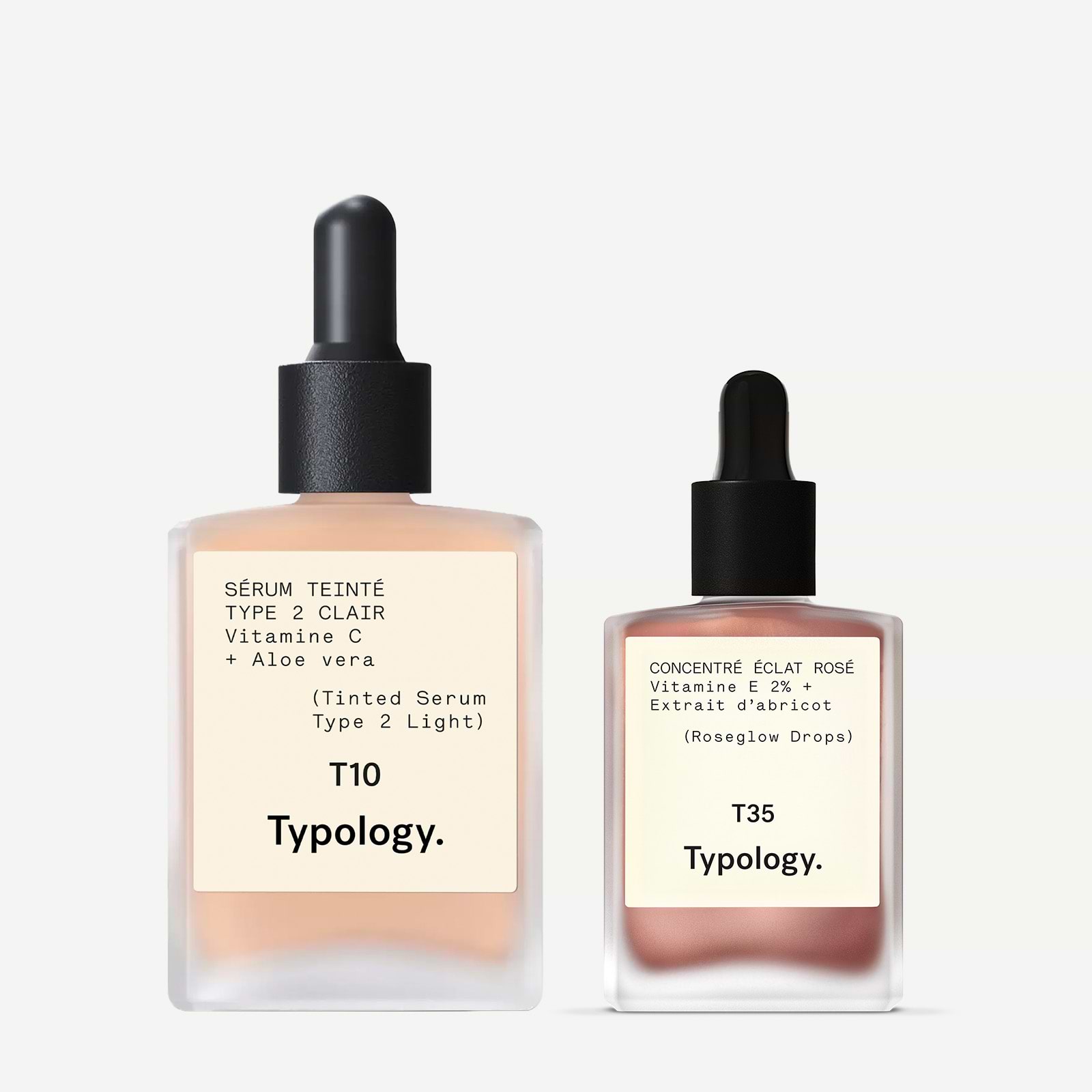 Typology T10 リキッドファンデーション Duo Teint Frais et Unifié — Typology