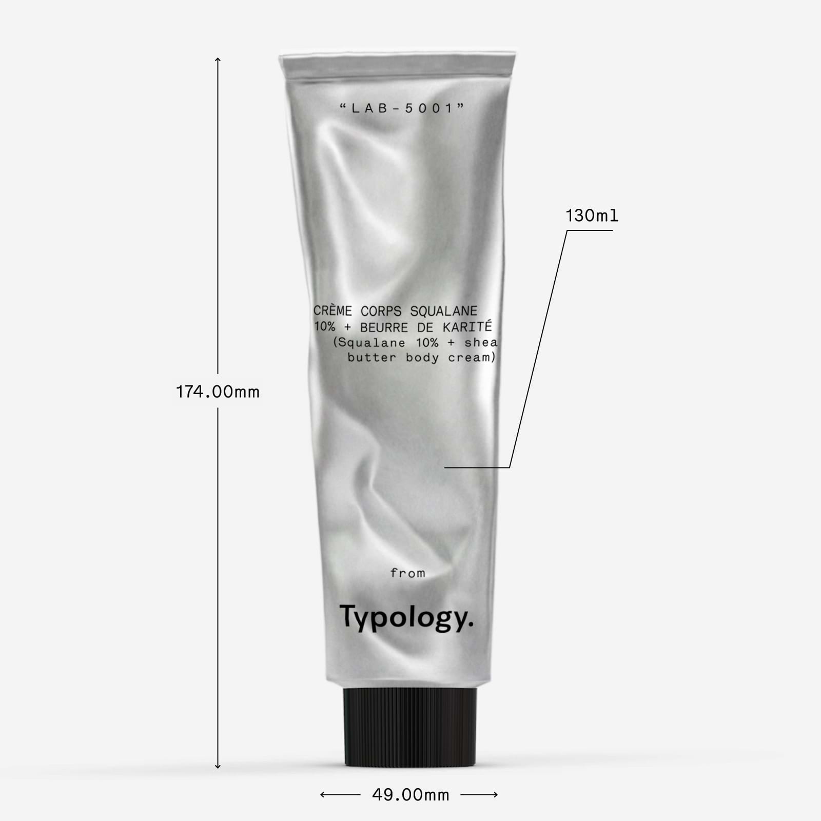 Nourishing body cream — Typology