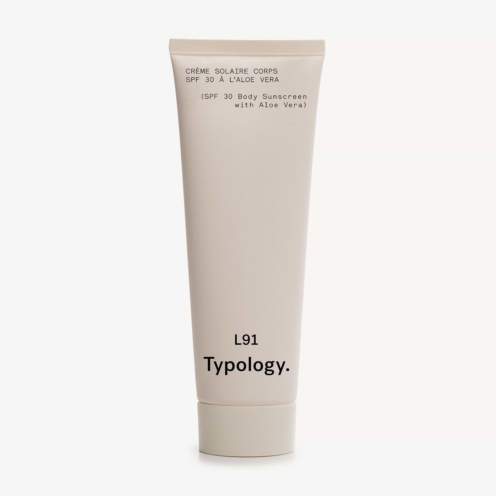 Typology. A50 フェイスクリーム SPF 30 SPF 30 Body Sunscreen with Aloe Vera — Typology
