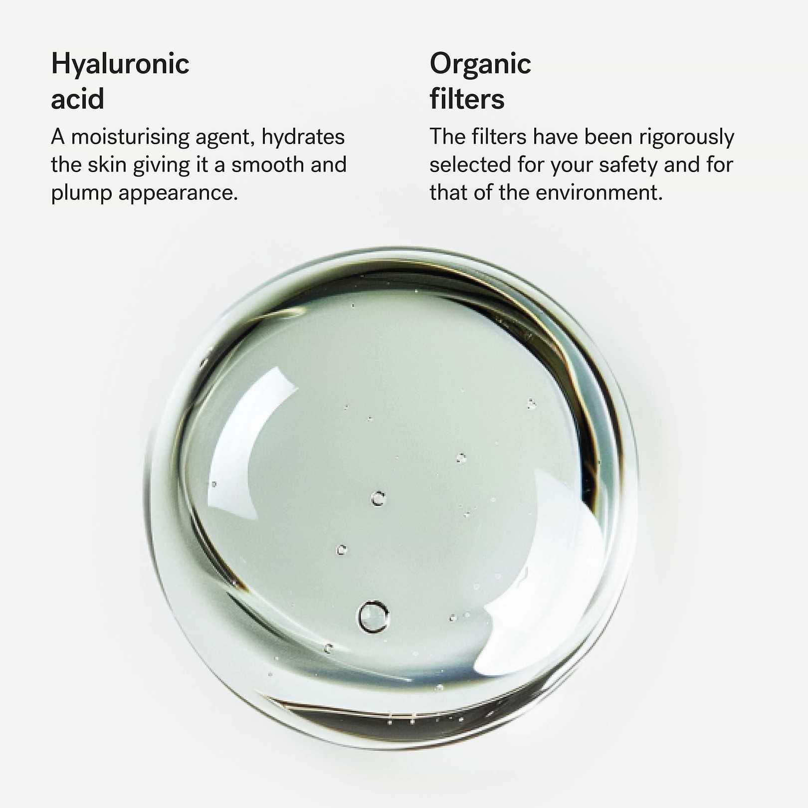 SPF 30 Face Sunscreen with Hyaluronic Acid — Typology
