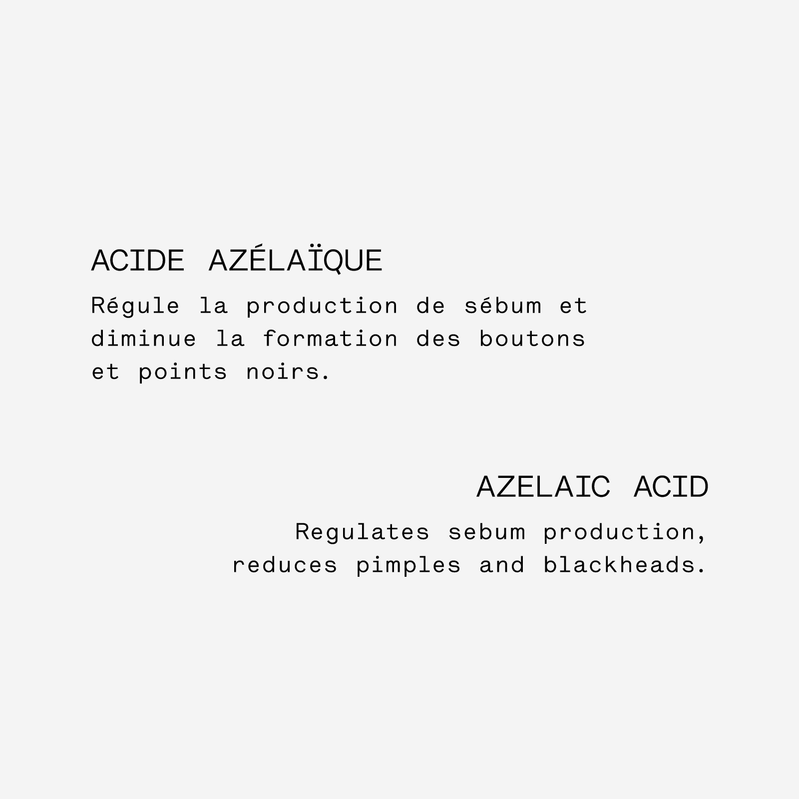 Mattifying Azelaic Acid Face Serum — Typology