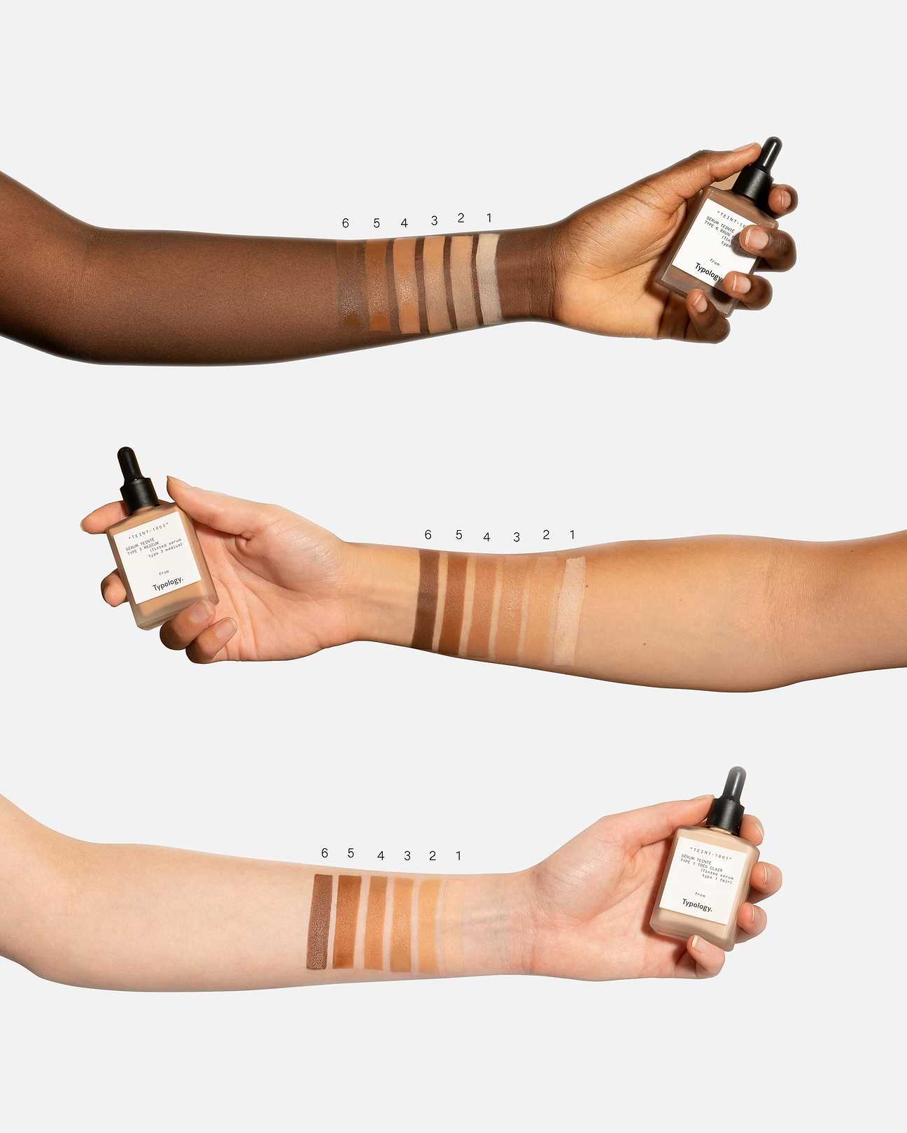 Tinted Trio — Typology